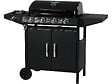 HABITAT ET JARDIN - Barbecue gaz "Festa 5" - 5 brûleurs dont 1 latéral - 12.9 Kw- Noir - vignette