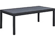 HABITAT ET JARDIN - Salon de jardin repas extensible "Lagos" - 200/320 x 105 x 76 cm - 10 chaises - Taupe - vignette