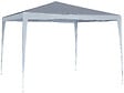 HABITAT ET JARDIN - Tonnelle de jardin "Natacha 3" - 9 m² - 3 x 3 m - Blanc - vignette