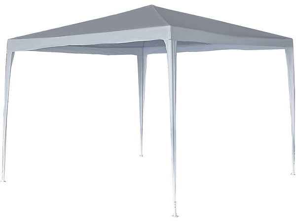HABITAT ET JARDIN - Tonnelle de jardin "Natacha 3" - 9 m² - 3 x 3 m - Blanc - large