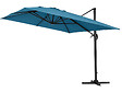 HABITAT ET JARDIN - Parasol déporté "Sun 4" - 3 x 4 m - Bleu - vignette