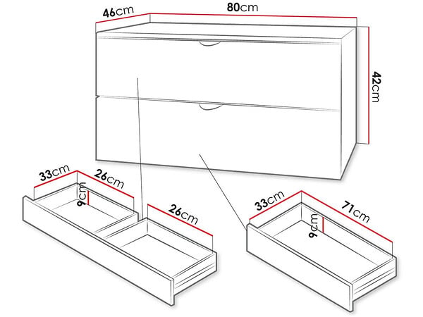 HABITAT ET JARDIN - Meuble de salle de bain "Ios" - 2 pièces - Blanc - large