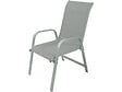 HABITAT ET JARDIN - Table extensible et chaises de jardin en aluminium "Lagos" - 200/320 x 105 x 76 cm - 10 chaises - Gris clair - vignette