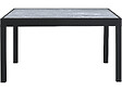 HABITAT ET JARDIN - Table extensible et chaises de jardin en aluminium "Lagos" - 140/280 x 90 x 76 cm - 8 places - Gris clair - vignette