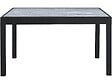HABITAT ET JARDIN - Table extensible et chaises de jardin en aluminium "Lagos" - 140/280 x 90 x 76 cm - 10 places - Gris clair - vignette