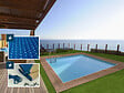 HABITAT ET JARDIN - Piscine bois rectangle " Caimans 140  " - 4.10 x 3.00 x 1.39  m + Bâche à bulles 180 µ - Bâche hiver 280 g/m² - vignette