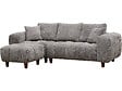 HABITAT ET JARDIN - Ottoman pour canapé droit "Matignon" - 70 x 70 x 46 cm - Gris - vignette