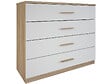HABITAT ET JARDIN - Commode "Selena" - Bois - 4 tiroirs - Blanc - vignette