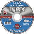 LEMAN - DISQUE TRONCONNAGE METAL & INOX Ø115 X 1 mm - vignette