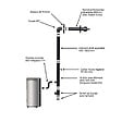 INTERSTOVES - Kit conduit Ventouse ou sortie façade pour Poêle à granulés - - vignette