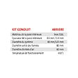 INTERSTOVES - Kit conduit Ventouse ou sortie façade pour Poêle à granulés - - vignette