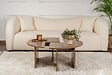 HABITAT ET JARDIN - Table basse en bois "Moira" -  90 x 90 x 41 cm - Noyer - vignette