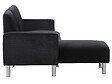 HABITAT ET JARDIN - Canapé d'angle tissu réversible "Rio" - 4 places - Gris anthracite - vignette