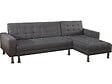 HABITAT ET JARDIN - Canapé d'angle convertible et réversible "Theo"- 4 places - Gris - vignette
