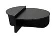HABITAT ET JARDIN - Table basse en bois "Orion" - 90 x 60 x 30 cm - Bois Noir - vignette