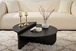 HABITAT ET JARDIN - Table basse en bois "Orion" - 90 x 60 x 30 cm - Bois Noir - vignette
