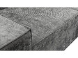 HABITAT ET JARDIN - Canapé droit modulable avec ottoman en tissu texturé "Lusso" - 3 places - Gris - vignette