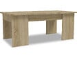 HABITAT ET JARDIN - Table basse "Diana" - 102 x 50 x 43 cm - Chêne - vignette