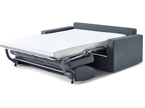 HABITAT ET JARDIN - Canapé lit convertible express en tissu "Diana" - Gris - large