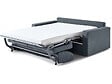 HABITAT ET JARDIN - Canapé lit convertible express en tissu "Diana" - Gris - vignette