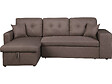 HABITAT ET JARDIN - Canapé d'angle convertible/réversible "Axel" - 3 places - Taupe - vignette