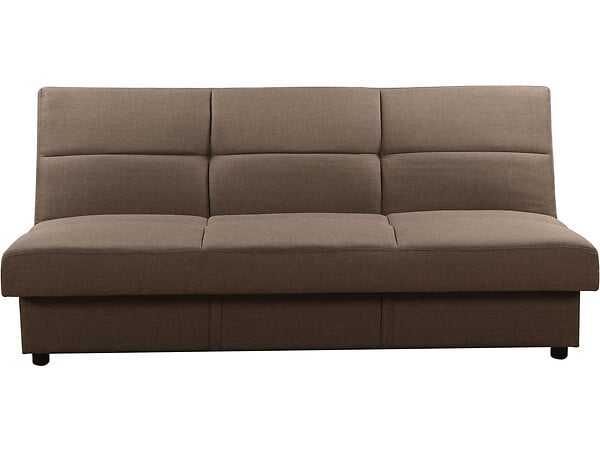 HABITAT ET JARDIN - Canapé Clic-Clac "Enzo" - 186 x 80 x 87 cm - 3 places - Taupe - large