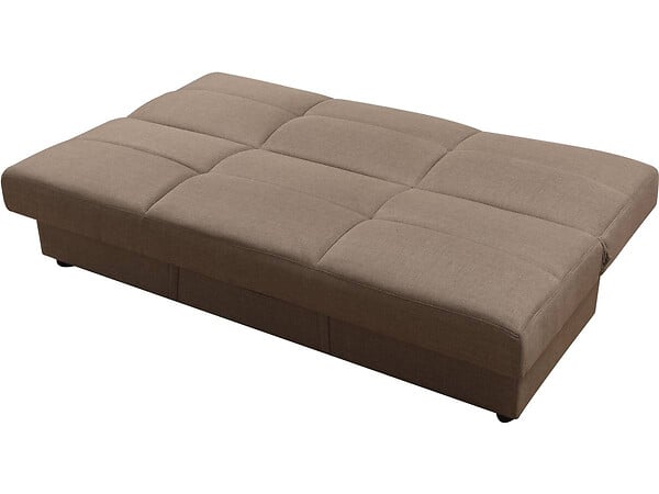 HABITAT ET JARDIN - Canapé Clic-Clac "Enzo" - 186 x 80 x 87 cm - 3 places - Taupe - large