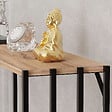 HABITAT ET JARDIN - Console en bois "Verona" - 90 x 26 x 74 cm - Pin noir de l'Atlantique - vignette