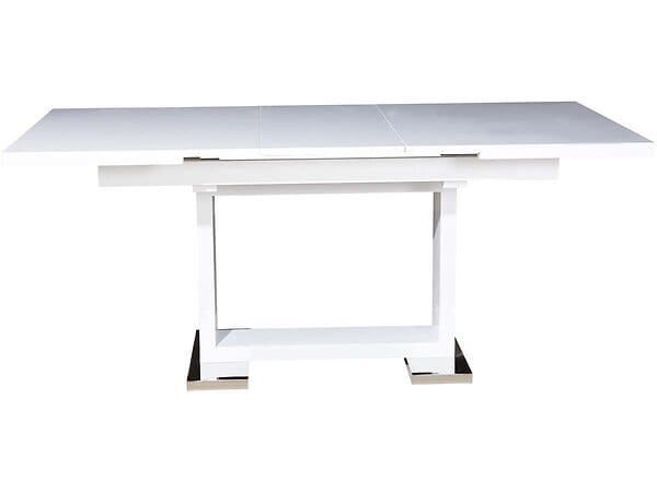 HABITAT ET JARDIN - Table repas extensible "Toda" - 140/180 x 90 x 77 cm - Blanc - large