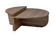 HABITAT ET JARDIN - Table basse en bois "Orion" - 90 x 60 x 30 cm - Noyer - vignette