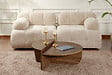 HABITAT ET JARDIN - Table basse en bois "Orion" - 90 x 60 x 30 cm - Noyer - vignette