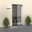 VOLET-MOUSTIQUAIRE - Moustiquaire Porte Plissée H230 cm x L140 cm Alu Blanc - vignette