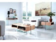 HABITAT ET JARDIN - Table basse "Milano" - 120 x 60 x 40 cm - Finition chêne - vignette