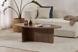 HABITAT ET JARDIN - Table basse en bois "Orba" - 120 x 65 x 40 cm - Noyer - vignette