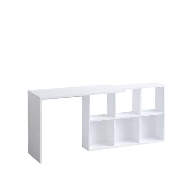HABITAT ET JARDIN - Bureau en bois "Jack" - 145 x 45 x 74 cm - Chêne blanc - large