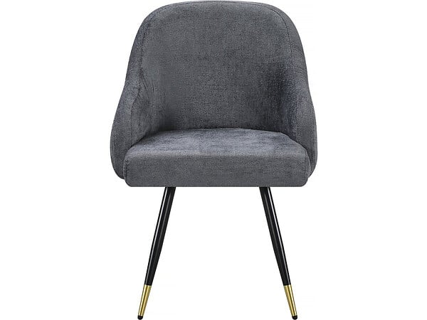HABITAT ET JARDIN - Lot de 2 chaises en tissu "Harmony" - 54 x 57 x 90 cm - Gris - large