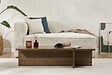 HABITAT ET JARDIN - Table basse en bois "Harbor" - 120 x 45 x 30 cm - Noyer - vignette