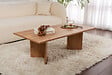 HABITAT ET JARDIN - Table basse en bois "Sabin" - 60 x 119 x 40 cm - Pin atlantique - vignette