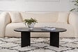HABITAT ET JARDIN - Table basse en bois "Sable" - 60 x 119 x 40 cm - Bois Noir - vignette
