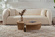 HABITAT ET JARDIN - Table basse en bois "Orion" - 90 x 60 x 30 cm - Chêne miel - vignette