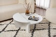 HABITAT ET JARDIN - Table basse en bois "Orion" - 90 x 60 x 30 cm - Blanc - vignette