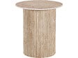HABITAT ET JARDIN - table d'appoint, bout de canapé, table de chevet en céramique "Eclat" - 50 x 50 cm - Marron - vignette