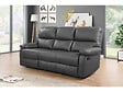 HABITAT ET JARDIN - Canapé relax "Lincoln" - 197 x 89 x 103 cm - 3 places - Gris - vignette