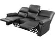 HABITAT ET JARDIN - Canapé relax "Lincoln" - 197 x 89 x 103 cm - 3 places - Gris - vignette
