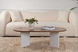 HABITAT ET JARDIN - Table basse en bois "Sable" - 60 x 119 x 40 cm - NoyerBlanc - vignette