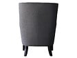 HABITAT ET JARDIN - Fauteuil Scandinave Tissu "Duchesse" - 76 x 83 x 100,5 cm - Gris - vignette