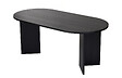 HABITAT ET JARDIN - Table à manger en bois "Sablin" - 180 x 89 x 75 cm - Bois Noir - vignette