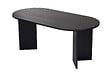 HABITAT ET JARDIN - Table à manger en bois "Sablin" - 180 x 89 x 75 cm - Bois Noir - vignette