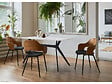 HABITAT ET JARDIN - Table à manger en céramique "Boreal" - 4 à 6 personnes - 160 cm - Blanc - vignette