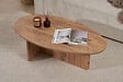 HABITAT ET JARDIN - Table basse en bois "Orba" - 120 x 65 x 40 cm - Pin atlantique - vignette